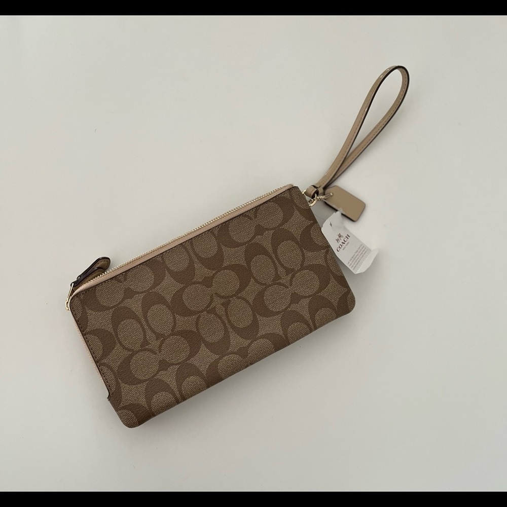 Coach NWT double zip wallet/wristlet - Picture 14 of 16